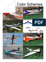 Aircraft Paint Schemes