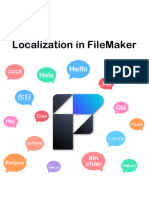 Localization in FileMaker - DB Services