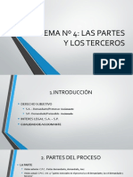 Tema #4 Partes y Terceros