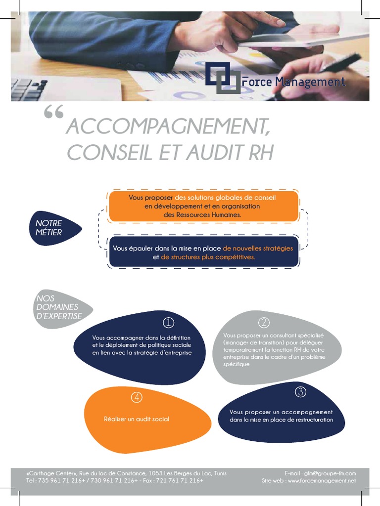 Conseil et Audit en Ressources Humaines | PDF