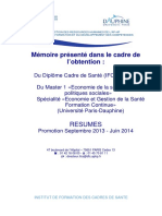 IFCS Livret Resumes Memoires Consultable 2013 2014 PDF