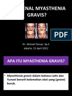 Presentasi Dr. Yanuar - Mengenal Myasthenia Gravis