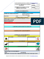 Tarjeta de Emergencia