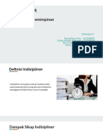 INDISIPLINER-Tugas UAS Kepemimpinan - Kelompok 4-1 PDF