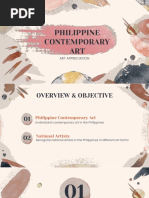 3.7 Philippine Contemporary Art and National Artists