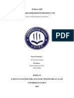 UV - Vis Jurnal Rayhan