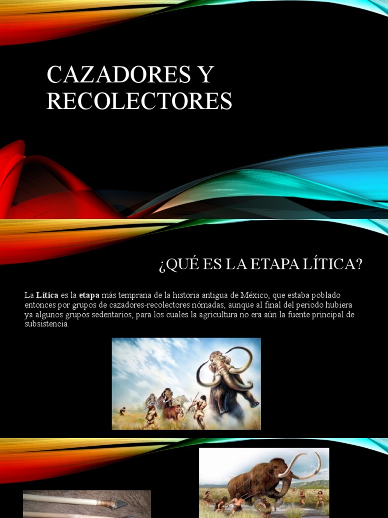 Cazadores y Recolectores PDF
