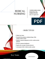 Medical Nursing Cardiovascular System