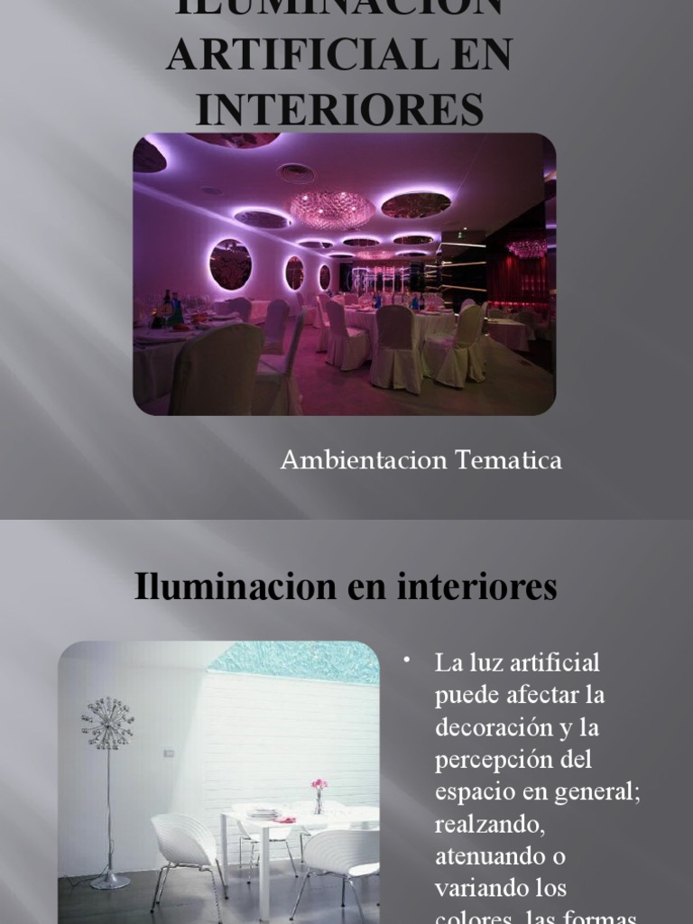 Iluminación Efectiva en Interiores | PDF | Encendiendo