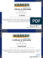 Bca Internship Certifeciates PDF