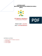 4D Laporan Audit SMK3 Internal - PDK