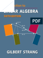 Introduction To Linear Algebra 6th Edition and A CR - 05