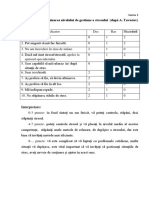 Anexa 1. Test Pentru Determinarea Nivelului de Gestiune A Stresului.