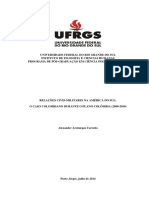 ARCINIEGAS CARREÑO, Alexander (2014) - Relacoes Civis-Militares Na América Do Sul. O Caso Colombiano Duranto o Plano Colombia (2000-2010)