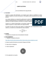 Laboratorio #2 Física Iii (Iv) - Campo Eléctrico