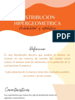 Distribución Hipergeometrica PDF