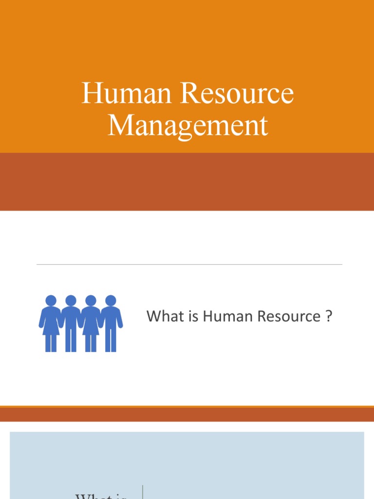 Human Resource Management PDF