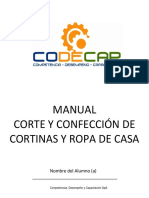 Manual de Corte y Confección de Cortinas y Ropa de Casa