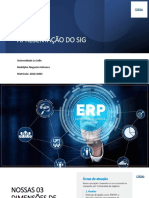 Gestão empresarial com ERP, serviços financeiros e soluções de performance