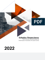 ESTADOS FINANCIEROS NIIF 2022