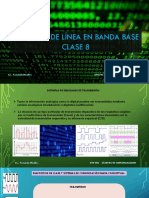 Clse 8 Códigos de Línea en Banda Base I y Ii V5 2023