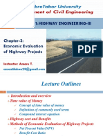 Chapter-3 Economic Evaluation of Highway Projects