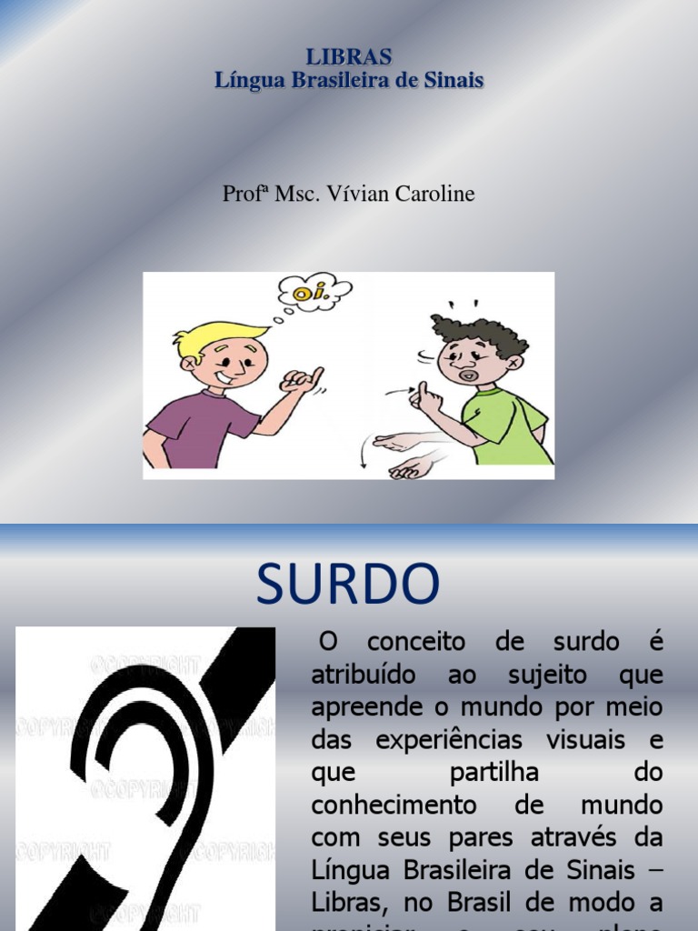 Cultura e identidade surdas (1) | PDF