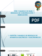 Clase 12 GESTIÓN Y MANEJO DE RAEE J Y RESIDUOS DE CONSTRUCCIÓN Y DEMOLICIÓN