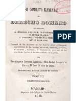 Curso de Derecho Romano