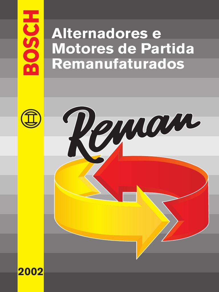 Alternadores e Motores Remanufaturados Bosch | PDF