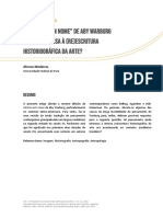 2022.MEDEIROS, Afonso - A 'Ciência Sem Nome'de Aby Warburg Ainda Interessa A Reescritura Historiografica Da Arte?