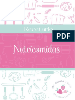 Recetario Nutricomidas