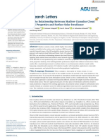 Geophysical Research Letters - 2020 - Gristey - On The Relationship Between Shallow Cumulus Cloud Field Properties and