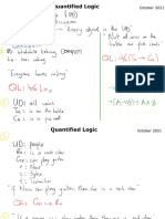 Quantified Logic III PDF