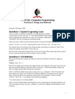 Practical 2 - Strings PDF