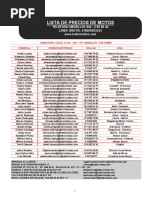Lista de Precios Distrimotos Abril 2023 | PDF | Marina Real