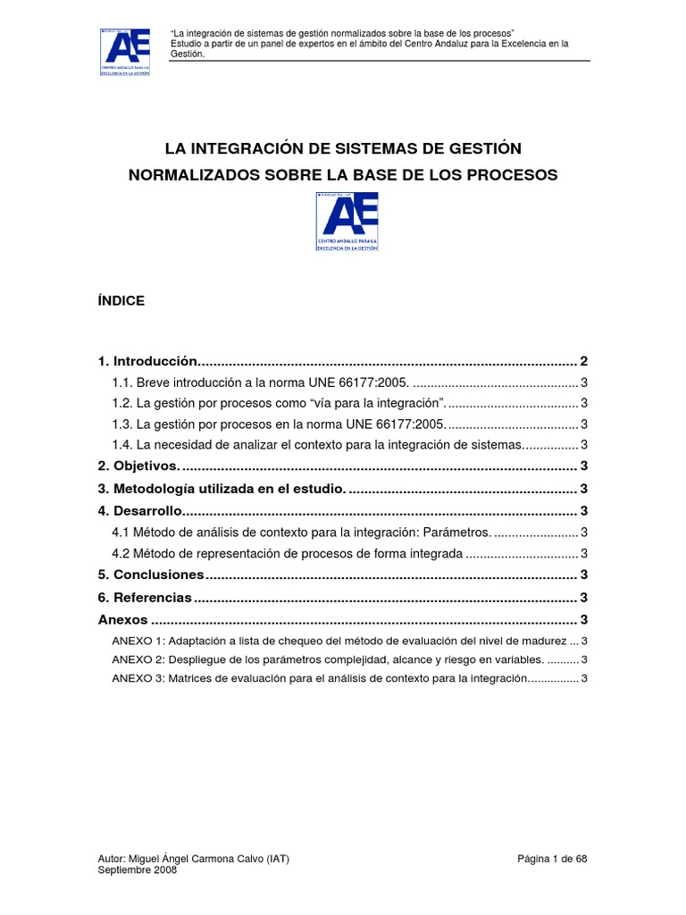 Metodología UNE 66177 Explicada | PDF | Calidad (comercial) | Business