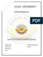 Himalayan University PDF