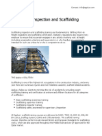 Scaffolding Inspection and Scaffolding Training - en