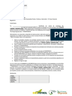Carta Modelo Interes Del Beneficiario PDF
