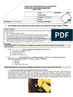 Examen Quimestral Quimica 2