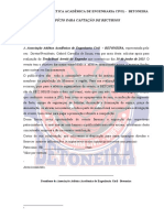 Ofício de Patrocínio - Betoneira PDF