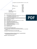 Bob's Baubles financial statements and journal entries