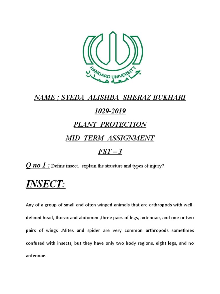 Plant Protection PDF Biological Pest Control Pest