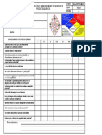 Formato de Inspección de Almacenamiento y Etiquetado de Productos Químicos