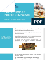 1 - Interés Simple e Interés Compuesto