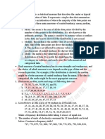 Central Tendency PDF