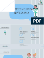 Diabetes Mellitus in Pregnancy