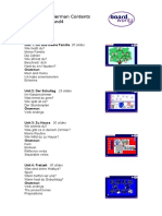 Boardworks German Contents