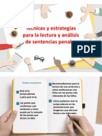 Tecnicas y Estrategias para Lectura de Sentencias y Elaboración de Fichas